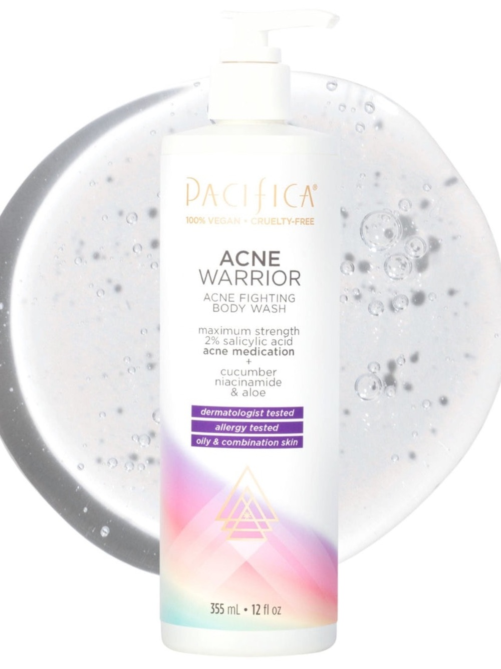 Pacifica Acne Warrior Body Wash - Picture 2 of 7